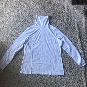 Thin white turtleneck size L